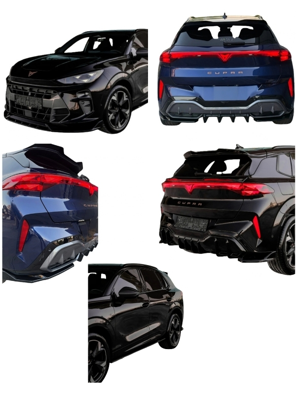 TERRAMAR MK1 7 PARÇA FULL BODY KİT 2021-2024 (( PARLAK SİYAH ))