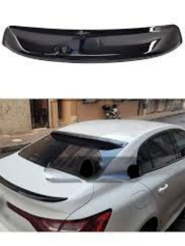 RENAULT MEGANE 4 SEDAN PLASTİK CAMÜSTÜ SPOİLER (( PARLAK SİYAH ))