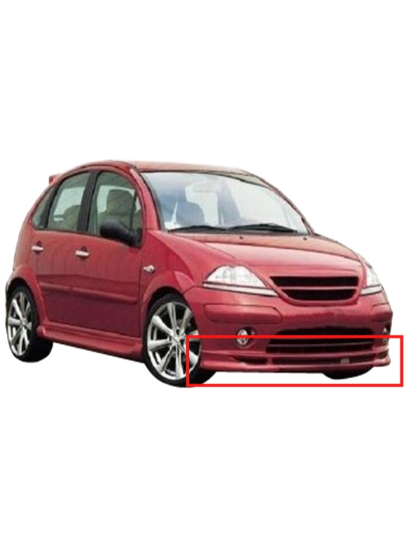 CITROEN C3 ÖN TAMPON EKİ 2002-2009 (( BOYASIZ ))