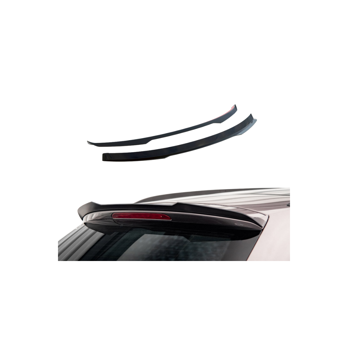 SEAT LEON MK3 - 3.5 2013-2019 MAXTON SPOİLER (( PARLAK SİYAH )) (( PLASTİK ))
