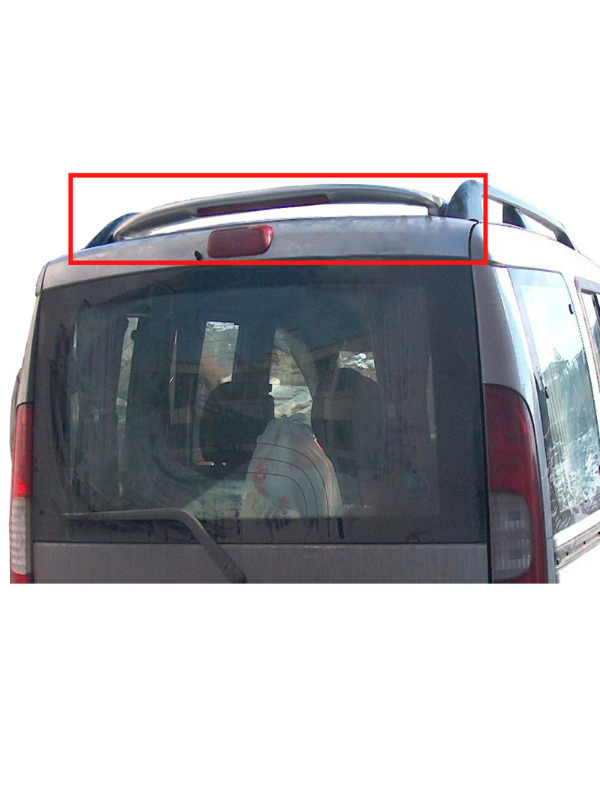 DOBLO D1 / D2 IŞIKLI TAVAN SPOİLERİ 2001-2010 (( BOYASIZ ))