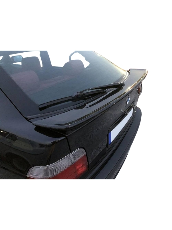 BMW E36 COMPACT SPOİLER (( BOYASIZ )) (( ARKA CAM SİLECEKLİ ))