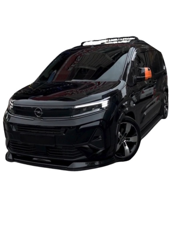DOBLO 5 ÇİFT KATLI ÖN LİP 2023-2026 (( KOMPLE PARLAK SİYAH ))