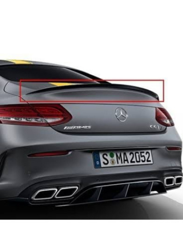 MERCEDES W205 COUPE 2016-2022 AMG STYLE SPOİLER (( BOYASIZ ))